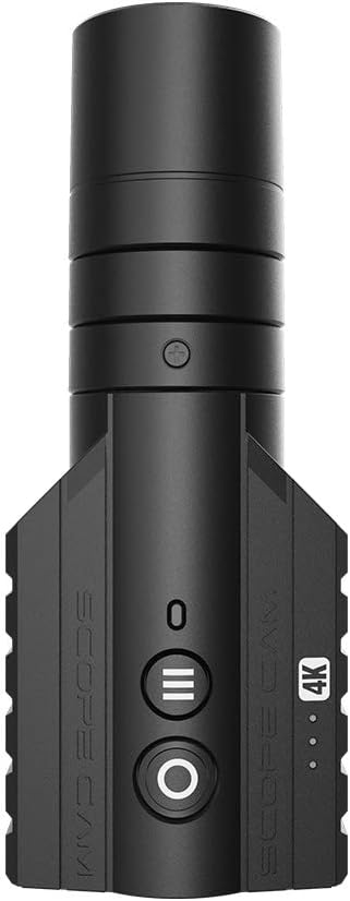 Exсluѕіvе Sресіаl RunCam Scope Cam 4K Airsoft Gun Camera [Upgraded Version] 40mm Lens 1080P120fps Ultra HD Recording Built-in WiFi 850mAh Replaceable Battery Action Video Sports Camera