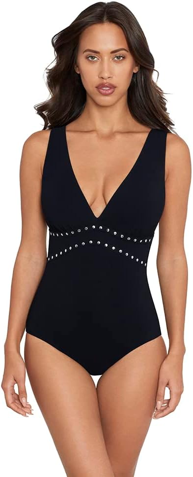 AmoressaWomen's Swimwear Ophelia Lupita One Shoulder Soft Cup One Piece Swimsuit