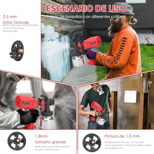 Reviews y listado de Pistola para pintar Top diez. 3 Imagen adicional