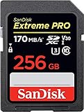 SanDisk サンディスク Extreme Pro SDXC 256GB カード UHS-I 超高速U3 V30 Class10 4K対応［並行輸入品］