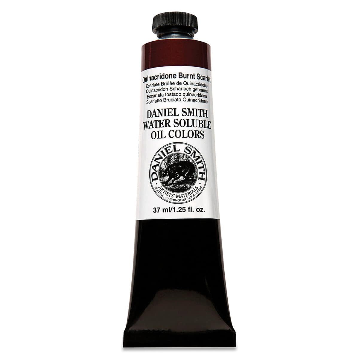 Daniel Smith : Water Soluble Oil Paint : 37ml : Quinacridone Burnt Scarlet