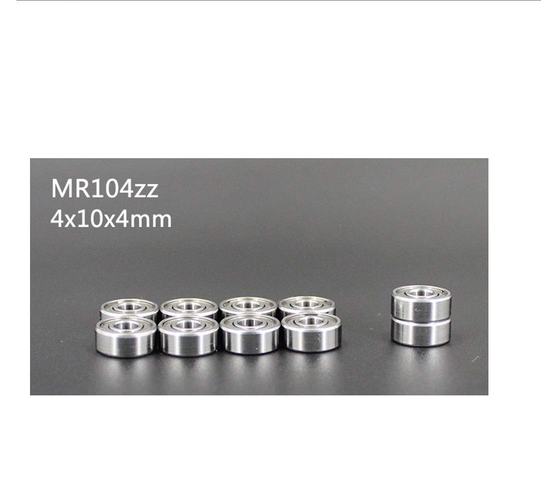 Łożyska kulkowe głębokie Łożyska MR104ZZ ABEC-1 4X10X4mm Miniaturowe łożyska kulkowe WML4010ZZ L-1040ZZ