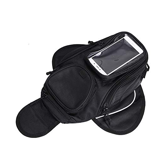 TUXI Motorcycle Tank Bag, Waterproof Tank Bag with Strong Magnetic Motorbike Bag Motorcycle