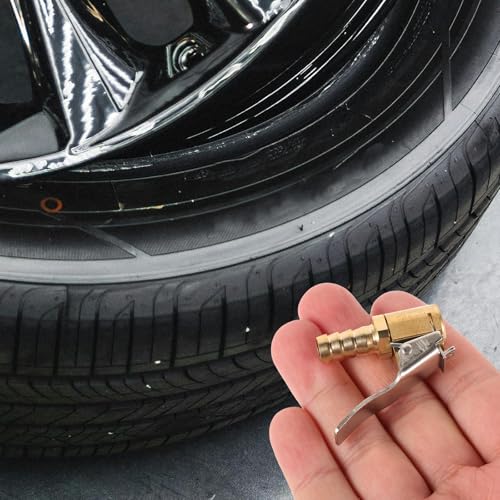 Adaptador de boquilla de aire de latón para inflador de ruedas de coche de 8 mm 7