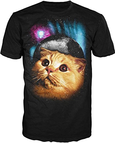 Bioworld Space Cat Men's T-Shirt