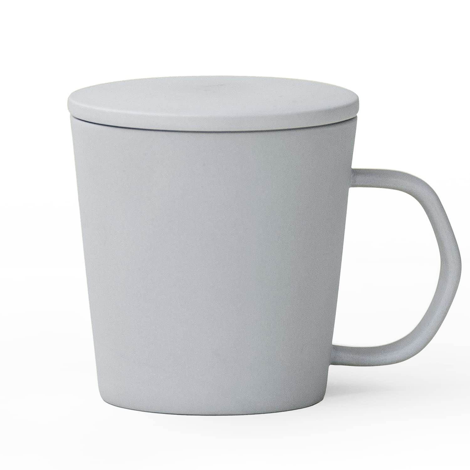Coffee Mug, A Unique Matte Rustic Surface, 12 OZ, Dark Gray