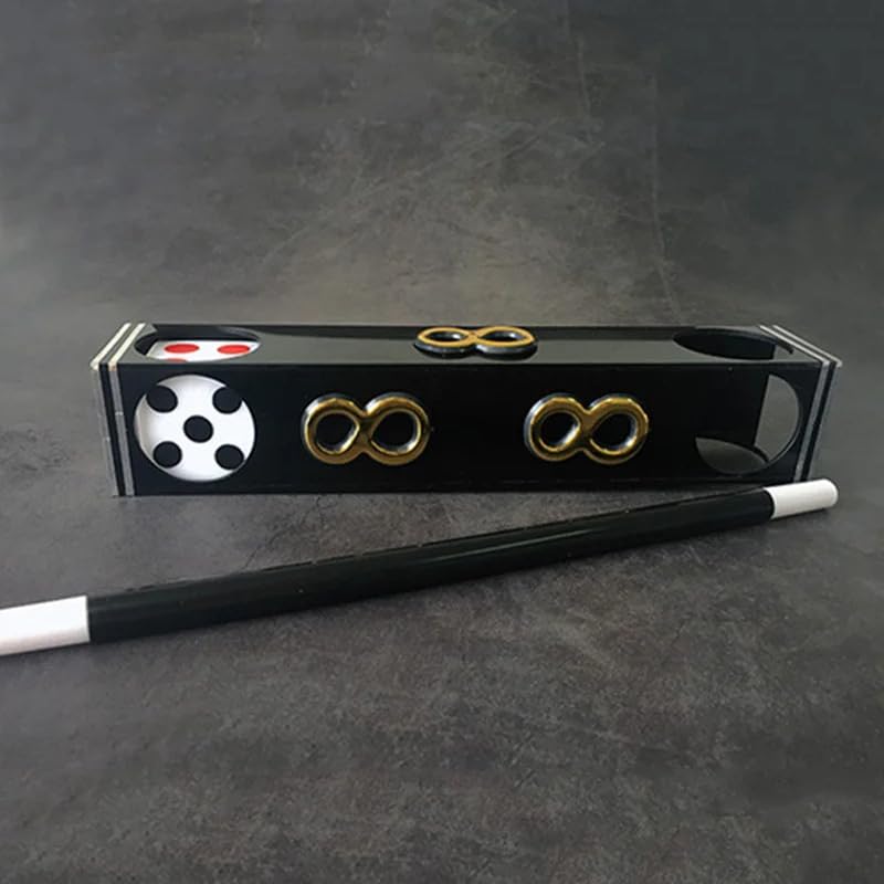 Jumbo Dice Tunnel Trucchi Magici Dado Spot Cambiamento nel Tunnel Mago Palco Illusioni Gimmicks Divertente Mentalismo Puntelli
