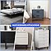 SKMYL Adjustable Height Center Bed Support Leg for Sagging Shelf, Furniture Legs for Frame,Slat and Riser (7.5-14.5 (2PCS))