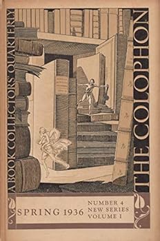 Hardcover The Colophon - New Series - A Quarterly for Bookmen Spring 1936 [Unknown] Book