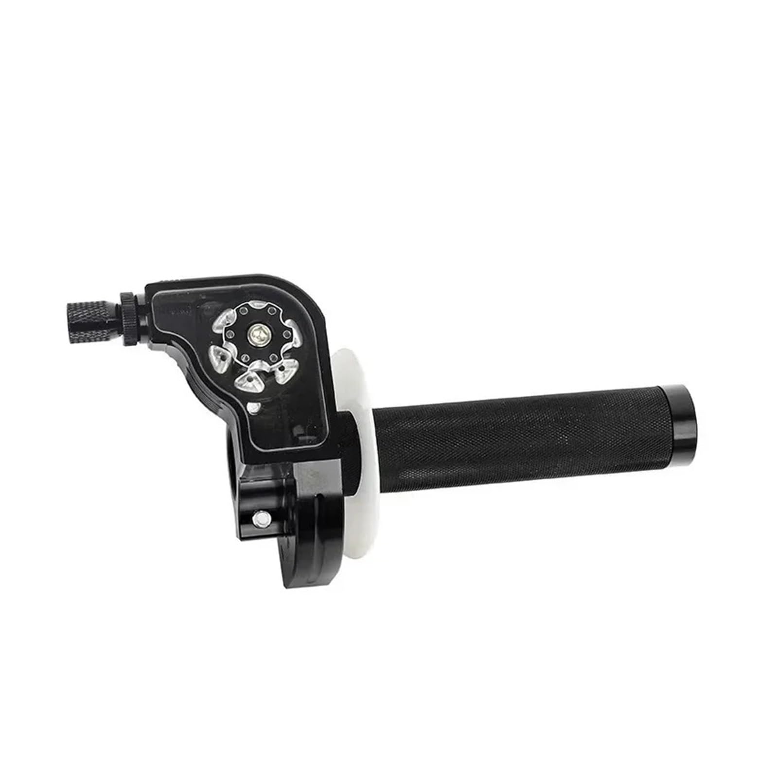 manopole Manubrio Moto Cavo Manubrio Con Manopole Acceleratore Universale Per Per Coprimanubrio ATV Quad Per Ciclomotori(Black Grips)