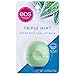 eos Super Soft Shea Sphere Lip Balm - Triple Mint | Deeply Hydrates and Seals in Moisture | Sustainably-Sourced Ingredients | 0.25 oz