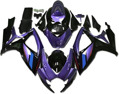 FLPRO - Kit de carenado de inyección para Suzuki 2006 2007 GSXR 600 GSXR750 K6 06 07 GSXR600 GSXR 750 ABS Carrocería de motocicleta de plástico