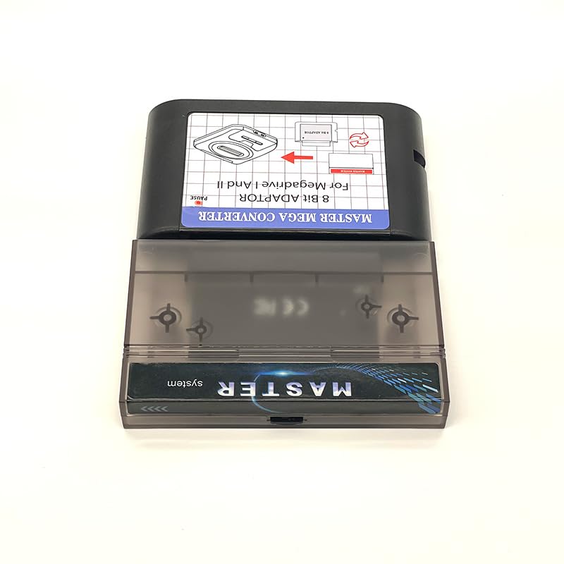 Miniatura 4 de Master System Adapter & 1000 Games Cartridge,Play Retro 8-Bit Games on Genesis,SEGA Mega Drive Compatible,Classic Gaming Bundle (MS