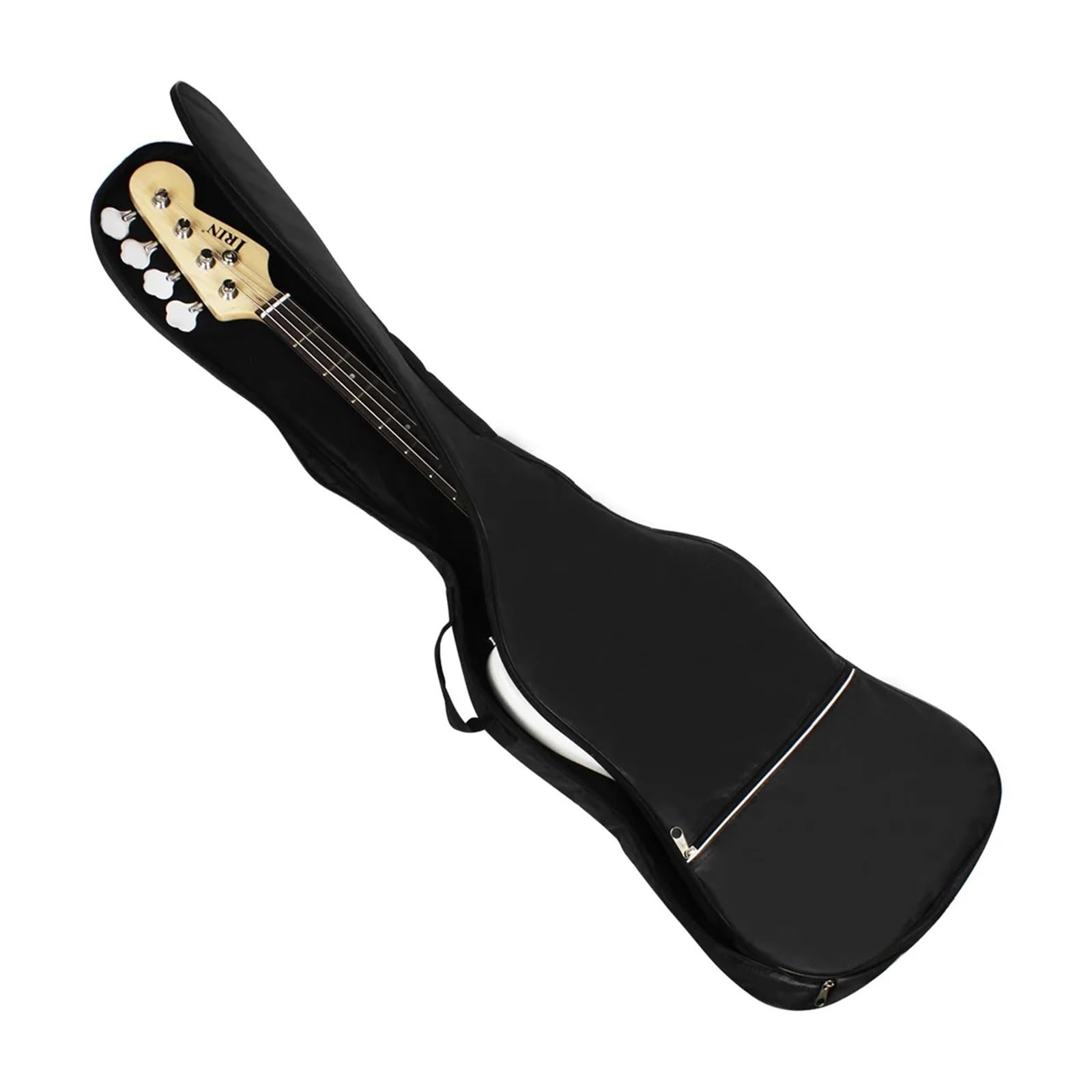 E-Bass-Tasche Oxford-Stoff Wasserdichter Rucksack Bassgitarre Doppelte Schultergurte Gepolsterte weiche Taschen Gitarrenzubehör