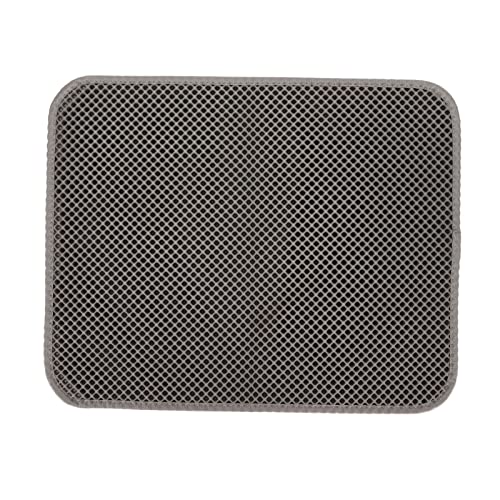 Tapete de Areia para Gatos, Tapete de Armadilha de Dupla Camada Com Design de Favo de Mel à Prova D