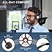 MAIRDI Wireless Headset with Microphone for PC, 5.2 Bluetooth Headset with Mic Noise Canceling for Truck Driver Office Call Center, 40H Play Time, Bluetooth Phone Headset for Teams Skype Zoom Jabber