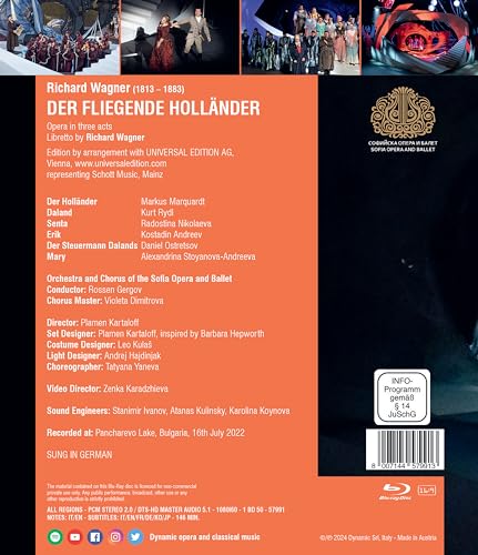 Blu-ray Der fliegende Holländer ópera en el lago Pancharevo 3