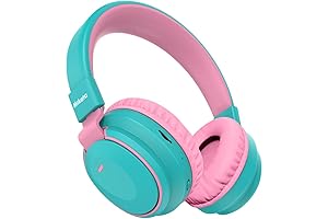 Mokata Kids Headphones Bluetooth 5.3 Wireless for Kids