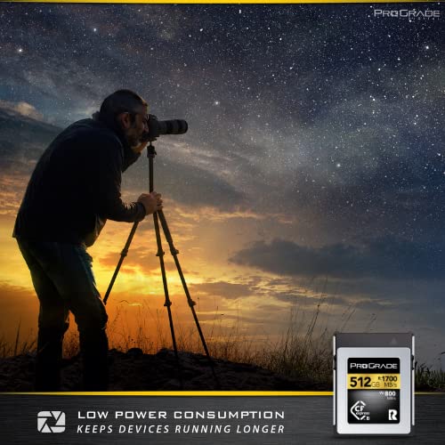 Prograde Digital 512Gb Cfexpress Type B Memory Card (Gold) #TOP3