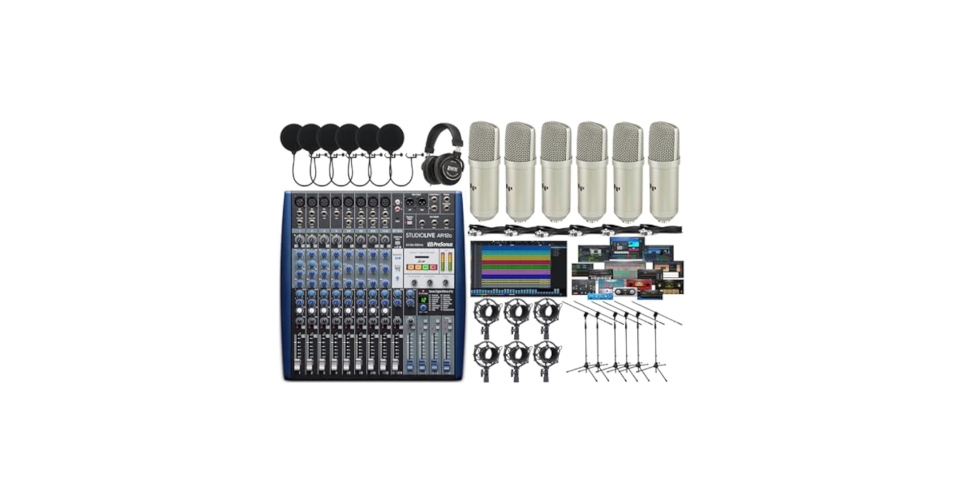 Amazon.com: PreSonus StudioLive AR12c 14-Channel Hybrid