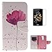 LG Escape 3 Case, LG Phoenix 2 Case, LG K8 Case, Everun [Kickstand Feature] [3 Card Slots]Flip Wallet Protective Case Cover for LG Escape 3 / LG Phoenix 2 / LG K8