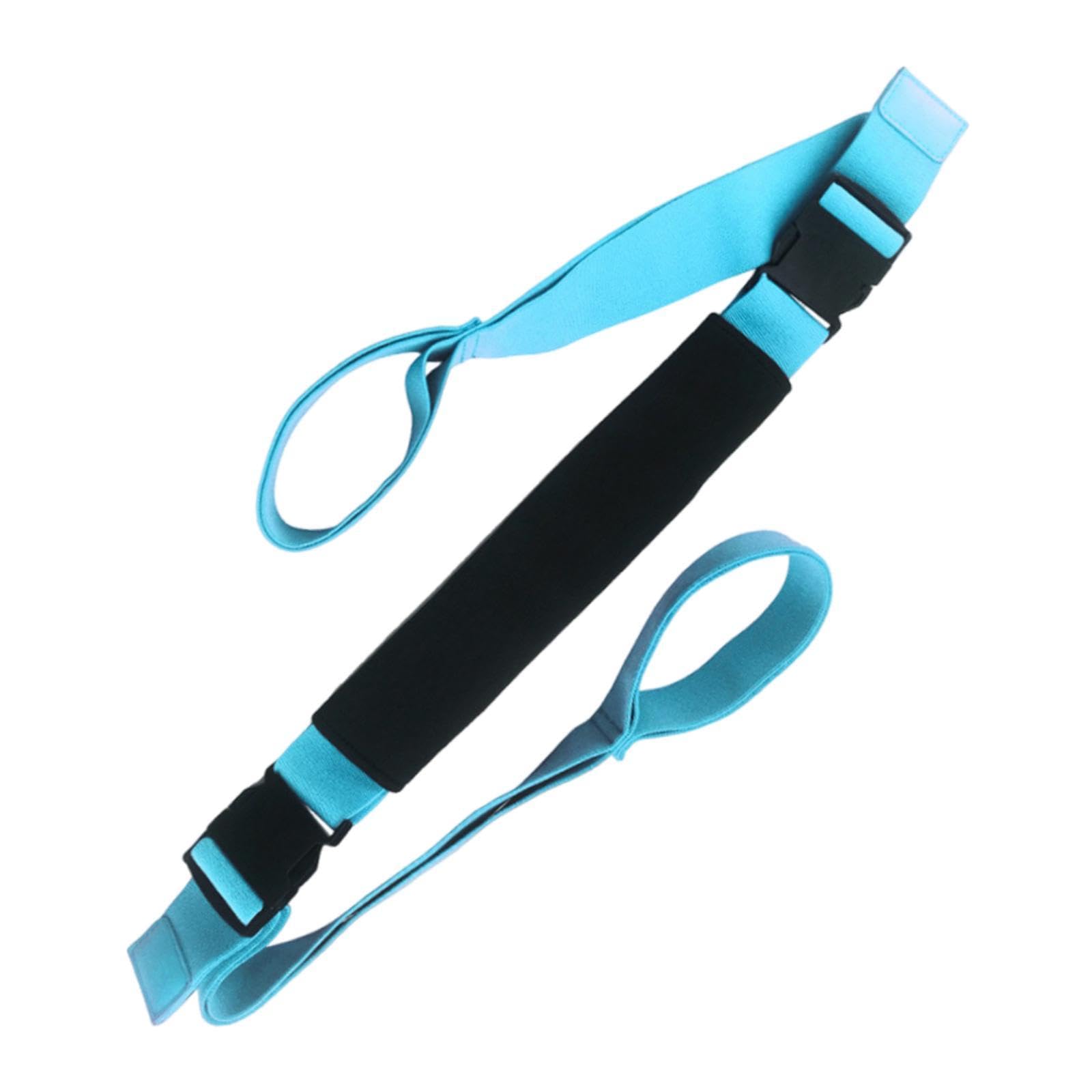 Yoga Strap Gym Flexibility Exercise Fitness Adjustable Pilates Stretch Strap Blue|Sporting Goods|Fitness, Running & Yoga|Yoga & Pilates|Yoga Straps-image-10