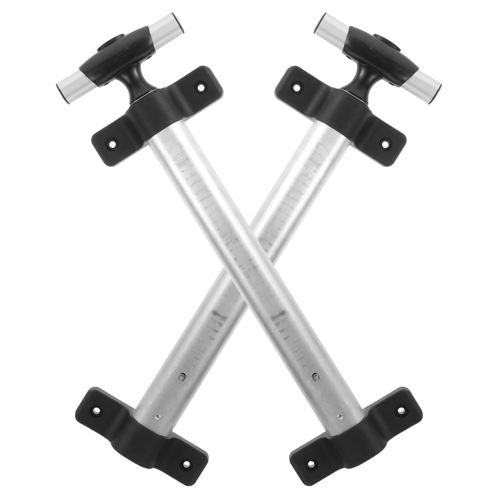 Milisten 2 Stück Aluminium Ersatzgriff für Koffer Teleskopstange Robust und Vielseitig Einsetzbar für Outdoor Abenteuer und Geschäftsreisen