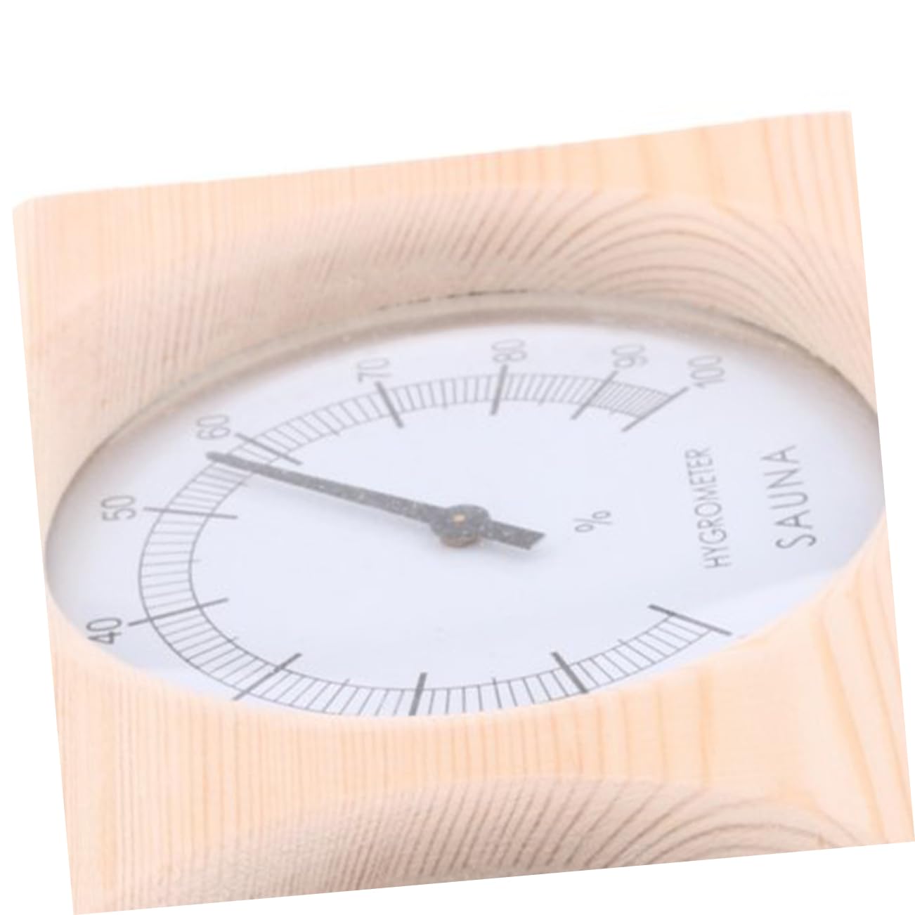 Hemobllo Termometro Igrometro in Legno Misuratore Temperatura e Umidità Display Separato Scala Leggibile Per Sauna Terrari