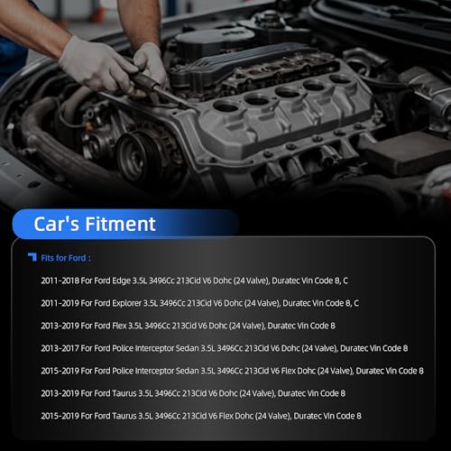 Image of Head Gasket Set,HS26487PT-2,for Explorer 11-19,for Ford Edge 11-18,for Flex 13-19,for Taurus 13-19,for Police Interceptor Sedan 13-19,for 3.5L 3496Cc 213Cid 24V V6, Vin Code 8 C,VS50814R