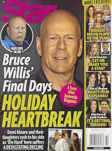 Star Weekly Magazine December 17th 2025 Burce Willis Final Days