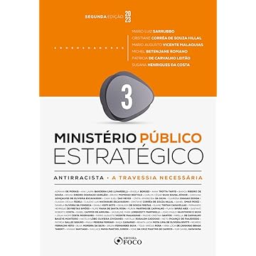 Capa do livro Ministério Público Estratégico - Antirracista - Uma Travessia Necessária - 1ª Ed - 2023 - Volume 3
