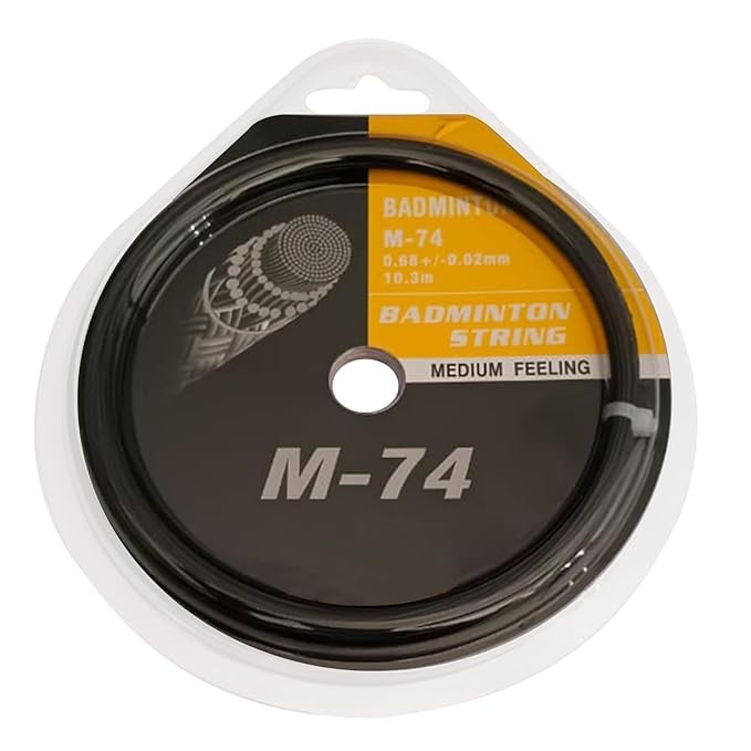 Basic Starters Badminton Gut Strings – 0.68mm High-Performance Badminton String for General Rackets | Durable, Lightweight, Synthetic Gut for Beginners & Intermediate Players (Multicolor)-image-35