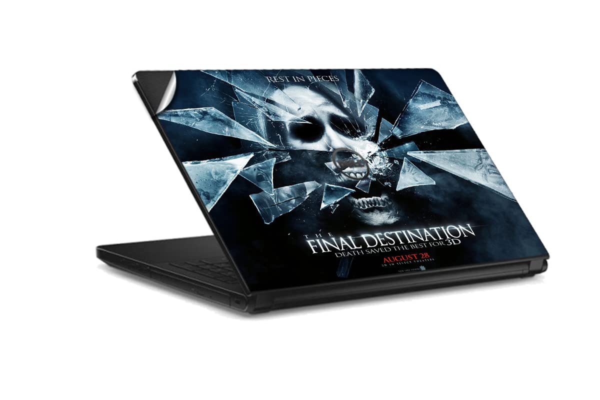 GADGETS WRAP Printed Vinyl Top Only Skin Sticker Decal for Dell Vostro 14-(3468) - The Final Destination