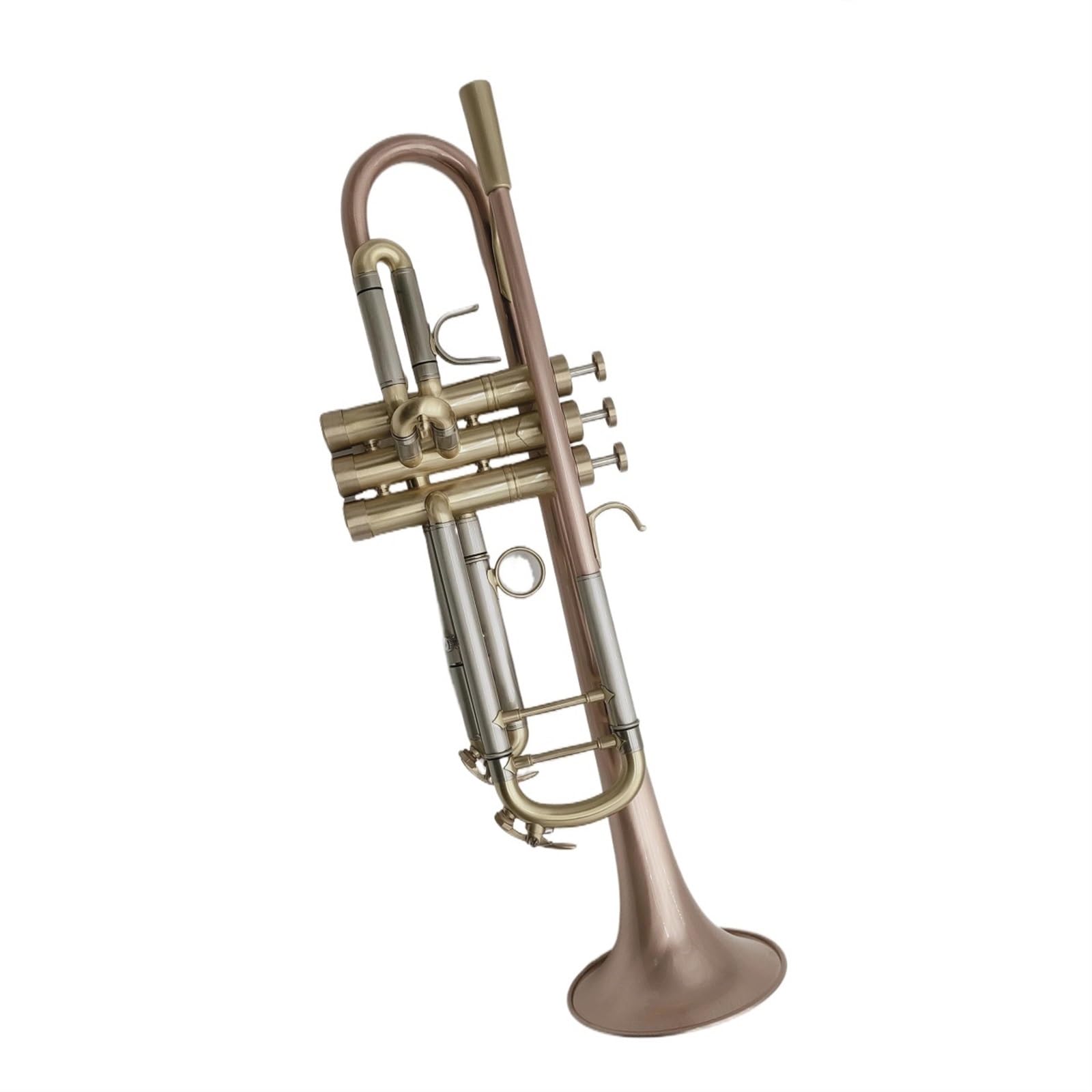 trąbka dla początkujących Początkujący Bb Trąbka Mosiądz Lakierowany Metal Instrument Muzyczny Profesjonalny Z Etui Rękawice