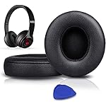 Professional-Ear-Pads-Cushions-Replacement-Earpads-Compatible-with-Beats-Solo2-Solo3-Wireless-On-Ear-Headphones-with-Soft-Protein-LeatherStrong-Adhesive-Tape
