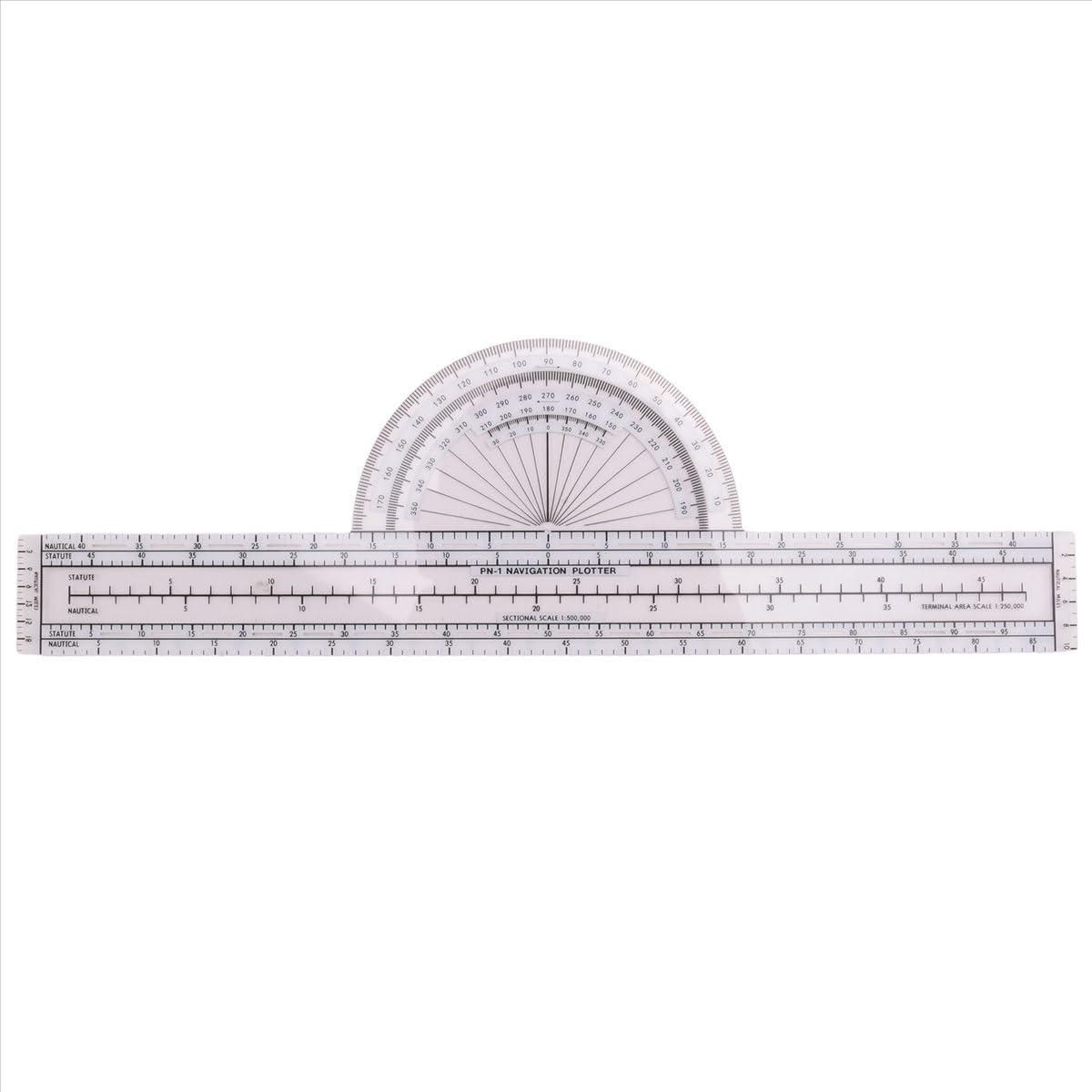 Bpqiang Aviation Navigation Plotter, Premier Fixed Plotter With Waccharts, Flight Planning Tools For Pilots, Students