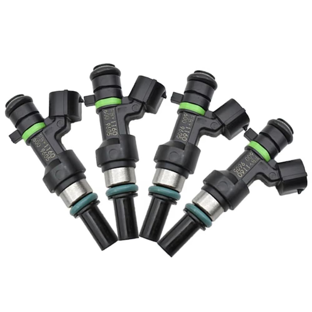 Injector Nozzle Compatible with Nissan for Versa for Tiida for March III K12 HR16DE 1.6L 16600ED000 16600-ED000 FBY1160 Fuel Injectors