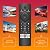 2PC Replacement Remote Control for Philips Smart TV,Universal Smart Remote for Philips Android/Google TV