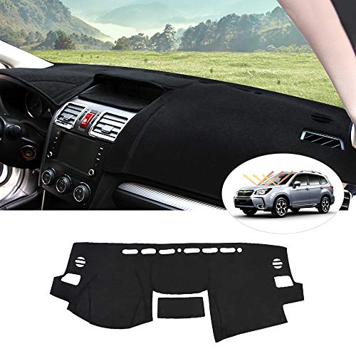 Cartist Flannel Dashboard Cover for Subaru Forester 2014-2018 Dash Cover Nonslip Dashboard Mat Protector Sunshade No Glare