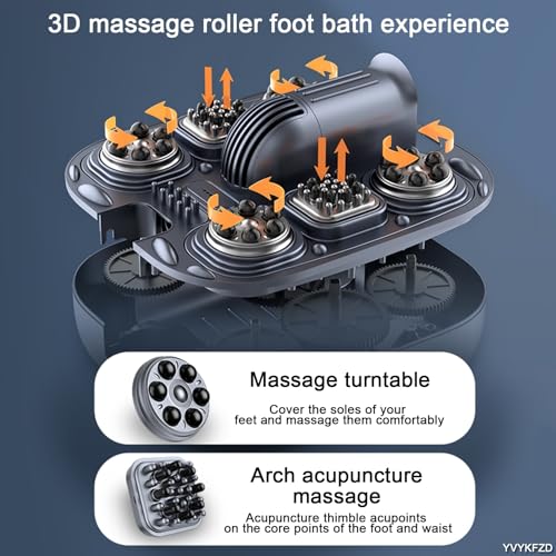 Spa de pies masajeadory baño con control temperature 13.3in miniatura 4
