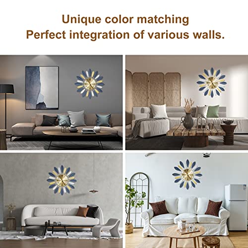 Baoxingege Large Wall Clock, 23 Inch Wall Clocks For Living Room Decor, Modern Metal Wall Clock Add The Beauty Of Life.decoration Living Room, Bar,Office,Dining,Kitchen #TOP3