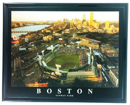 Boston Red Sox Fenway Park Framed Aerial Photo And Little Legends Framed Lithograph Set Of 2 Ll6004 #TOP1