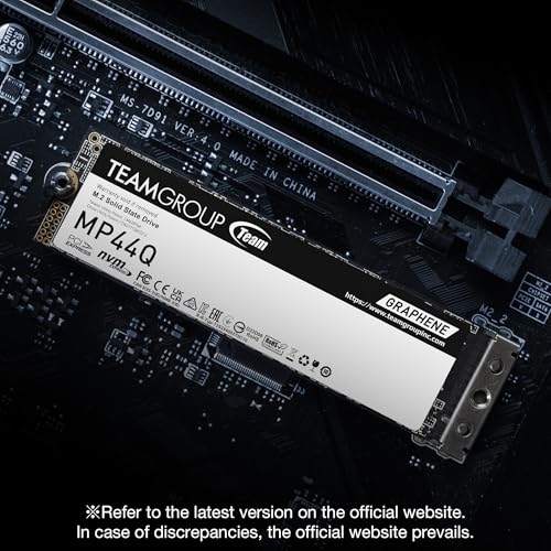 TEAMGROUP MP44Q 1TB SLC Cache Gen 4x4 M.2 2280 PCIe 4.0 w/NVMe Laptop, Desktop, NUC, NAS SSD Read/Write Speed up to 7000 - Additional View