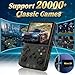 Retro Konsole Handheld Spielkonsole mit 20000+ Spielen, 3,5 Zoll IPS Bildschirm, Tragbare Retro Spielekonsole mit Linux System, R36S Portable Gaming Konsole für Zuhause und Reisen (Rauchschwarz)