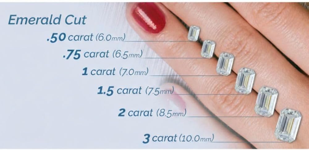 Clara Pucci 14K Solid Gold Engagement Ring for Women | 1 cttw Garnet Emerald Cut Solitaire | Real Yellow Gold Wedding Ring - Image 7