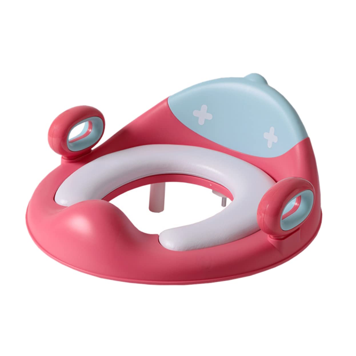 Toddmomy Baño Para Asiento De Entrenamiento Coral Con Asas Antideslizantes Para Inodoro Entrenador De Inodoro Para Bebés y Cómodo