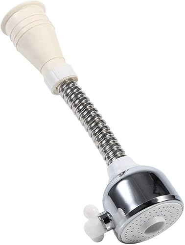 Miniatura 7 de Aireador de grifo giratorio, grifo giratorio de 360° para fregadero de cocina, aireador, extensor de grifo giratorio, cabezal de grifo, boquilla sin