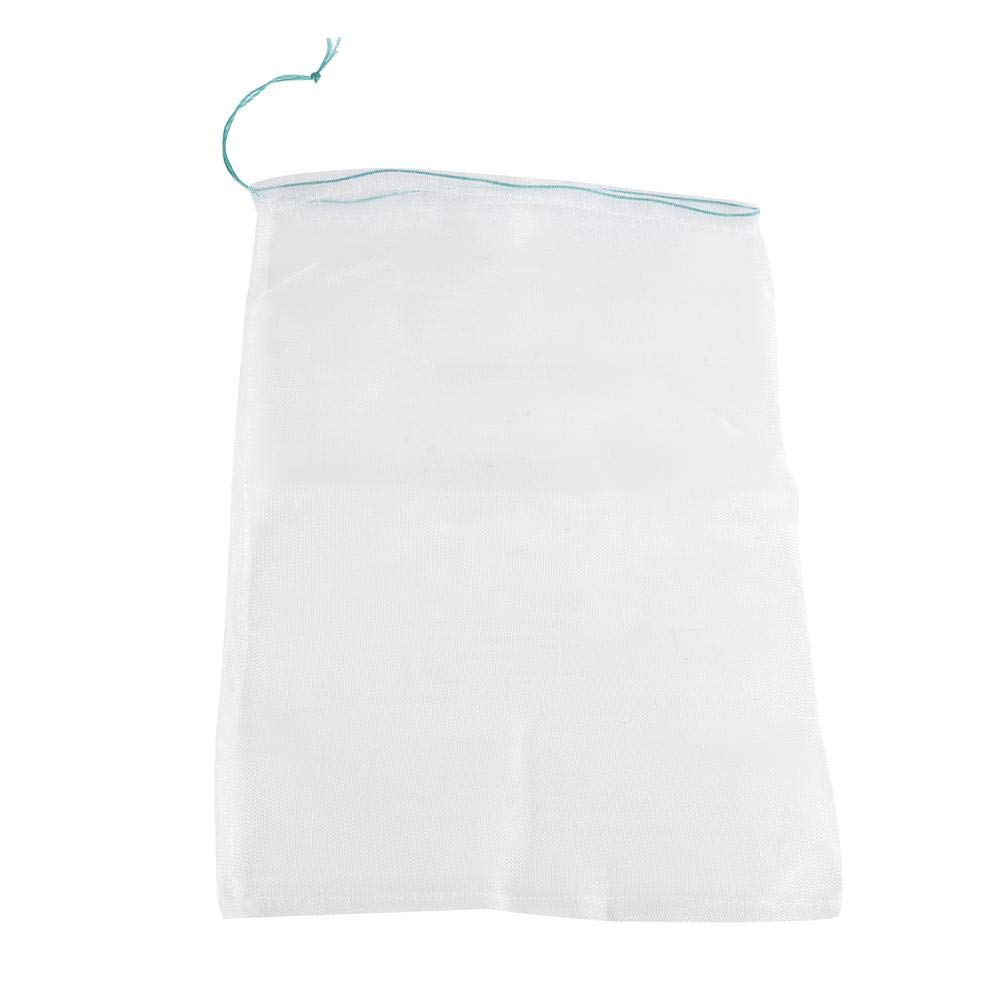 TOPINCN Sacchetto Protezione per frutti, Della pianta Sacco Maglia traspirante Coulisse Contro Insetti Zanzara Bug Bird Gardening Tools 50pcs (30 * 20 cm)