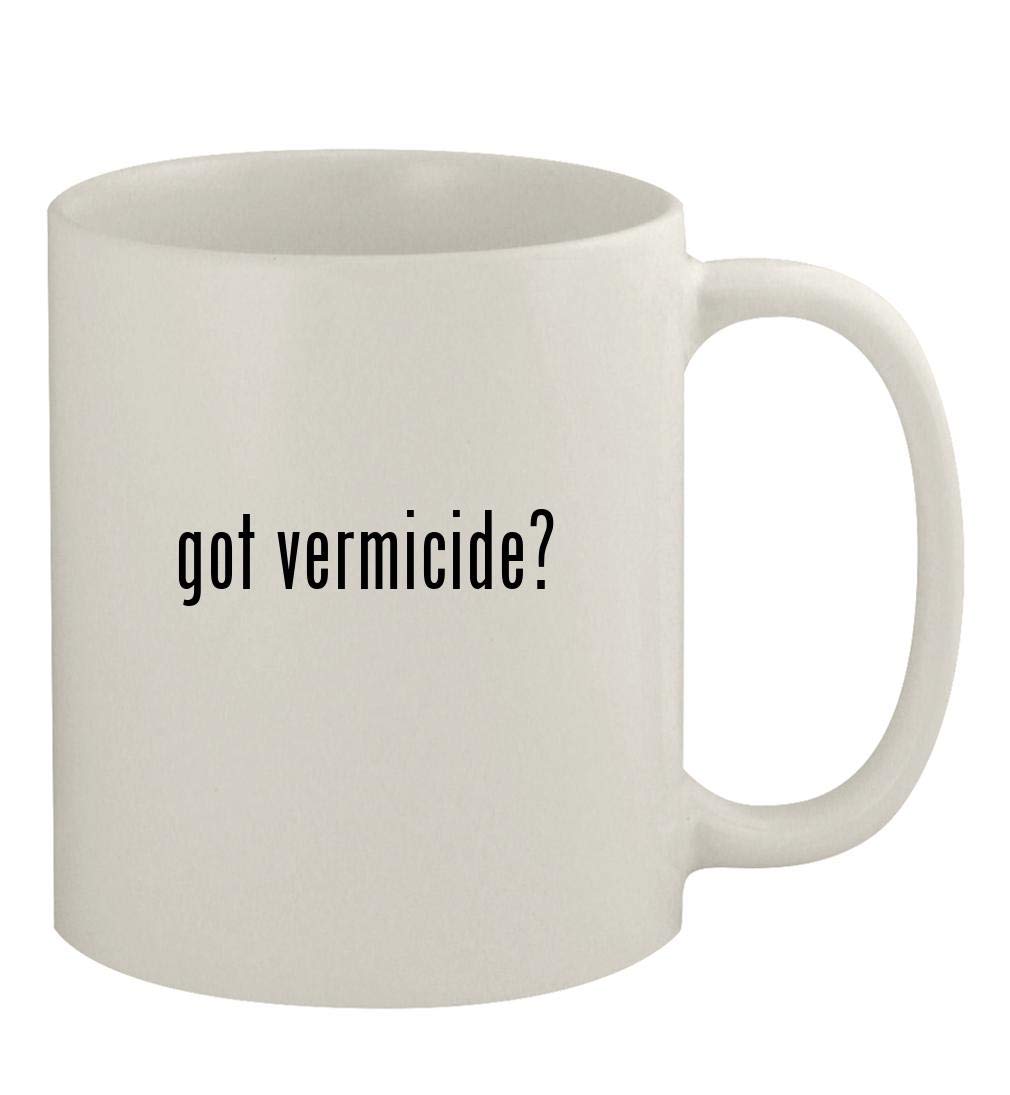 got vermicide? - 11oz Ceramic White Coffee Mug, White