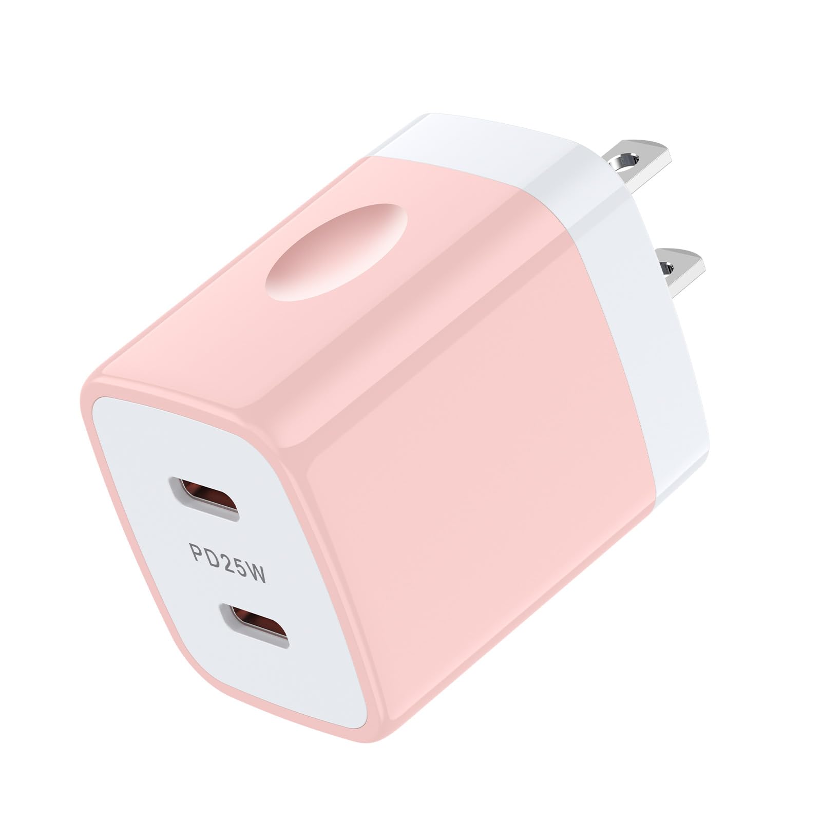 USB C PD充電器 iPhone 16充電器 2ポート 25W/3A PD3.0/PPS対応 タイプc アダプタ タイプc 充電器 type c コンセント [PSE認証済み] iPhoneシリーズ/Galaxyシリーズ/Huwei シリーズ/Pixelシリーズ/Xperiaシリーズ/OPPOシリーズ等対応